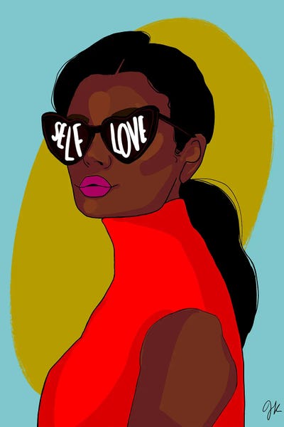 Self-Love by Winnie Weston canvas print