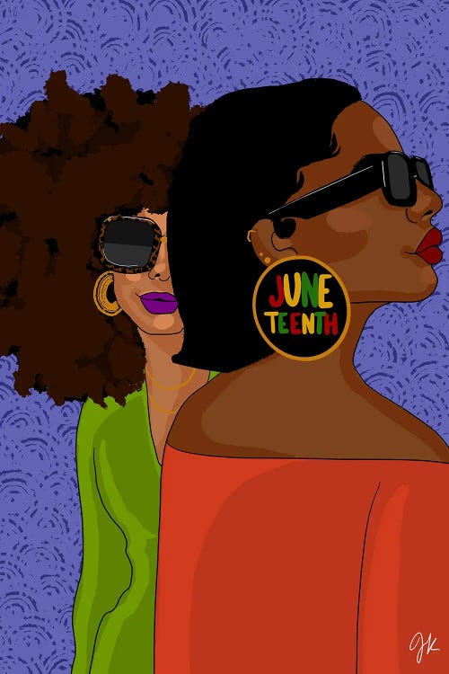 Juneteenth Festival by Winnie Weston wall art