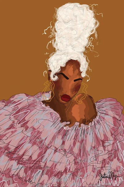 Blondie by Winnie Weston canvas print