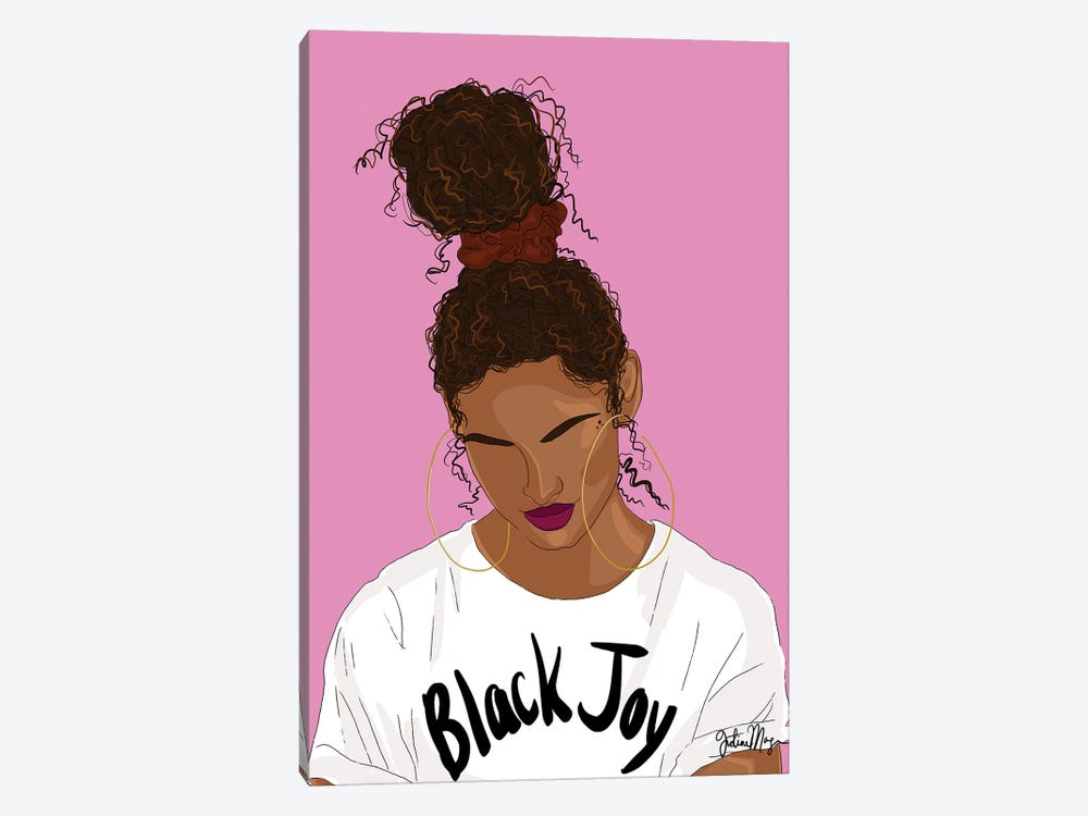 Black Joy by Winnie Weston 1-piece Canvas Art