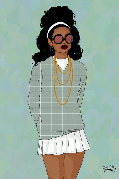 Match Point by Winnie Weston canvas print