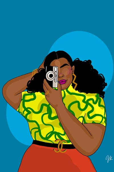 Click, Click by Winnie Weston canvas print