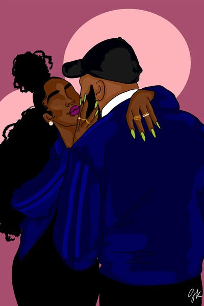 Matchy, Matchy by Winnie Weston canvas print