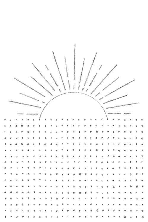 Line Art Sunset