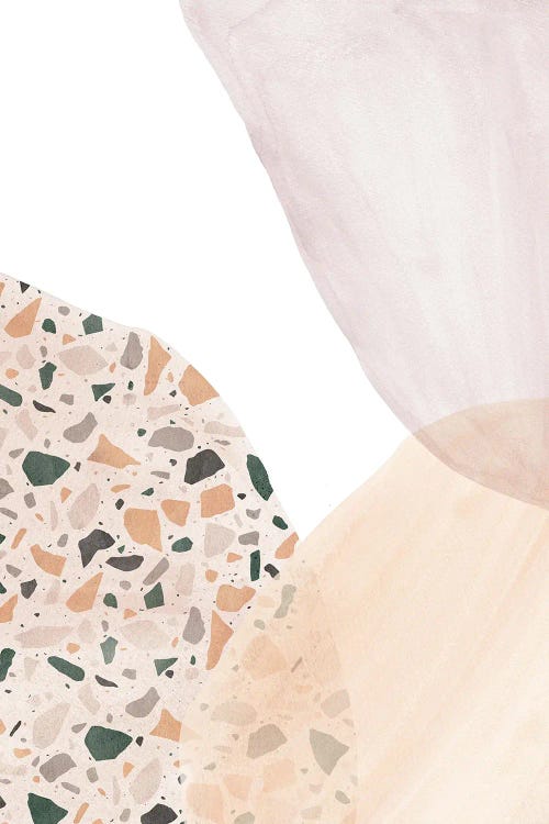 Terrazzo and watercolor