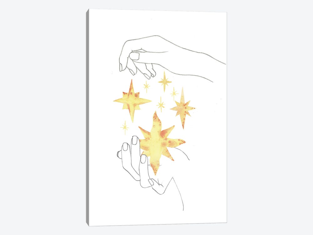 Stars In The Hands by Whales Way 1-piece Canvas Artwork