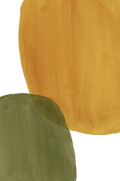 The Seventies: Rust Ochre And Green Art by Whales Way
