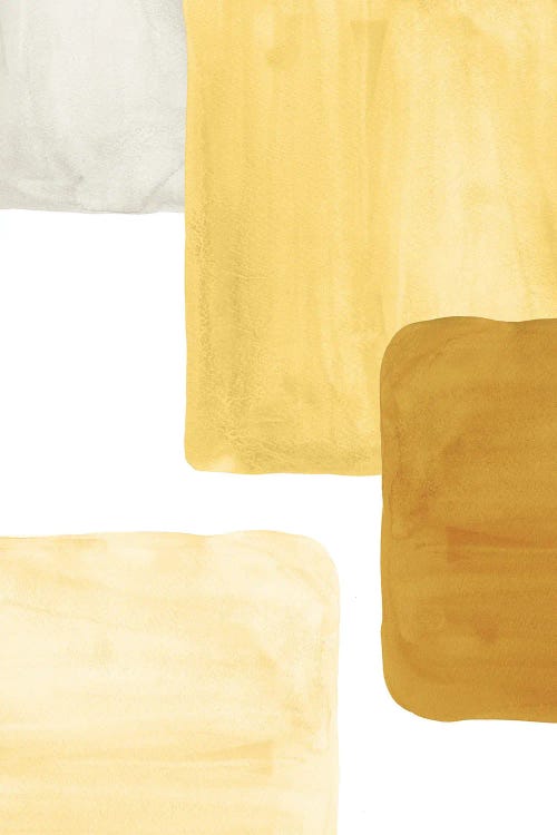 Mustard Color Blocks by Whales Way wall art