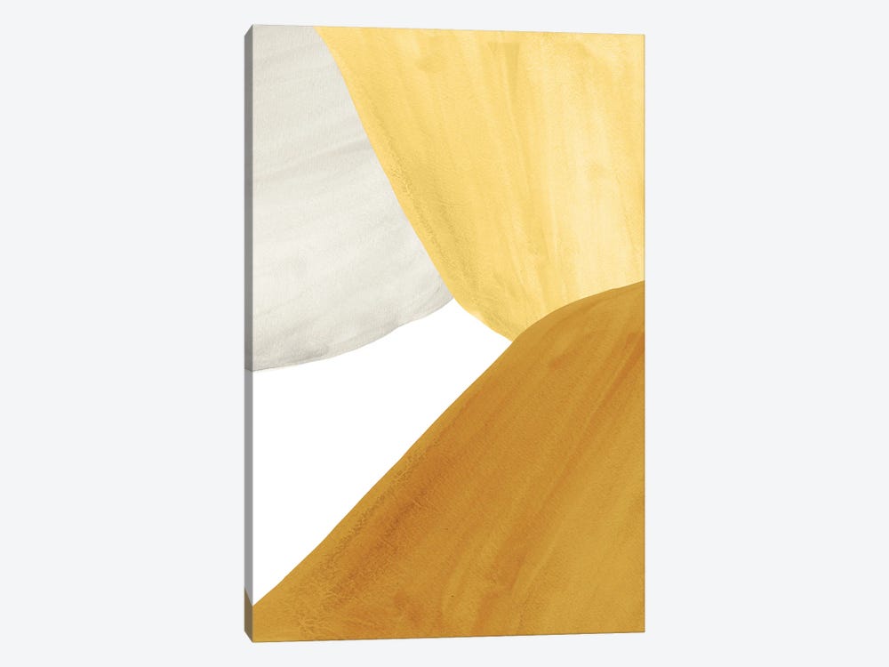 Yellow Tone Art by Whales Way 1-piece Canvas Art