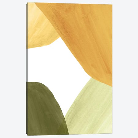 Abstract Organic Shapes, Autumn Colors I Canvas Print #WWY185} by Whales Way Art Print