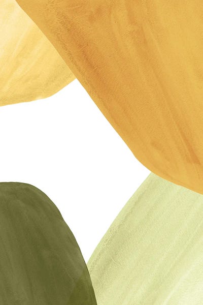 Whales Way: Abstract Organic Shapes I, Autumn Colors by Whales Way