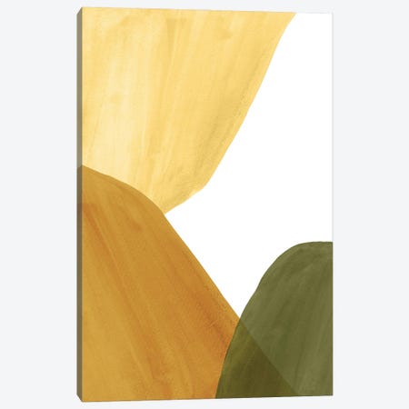 Abstract Organic Shapes, Autumn Colors II Canvas Print #WWY186} by Whales Way Canvas Print