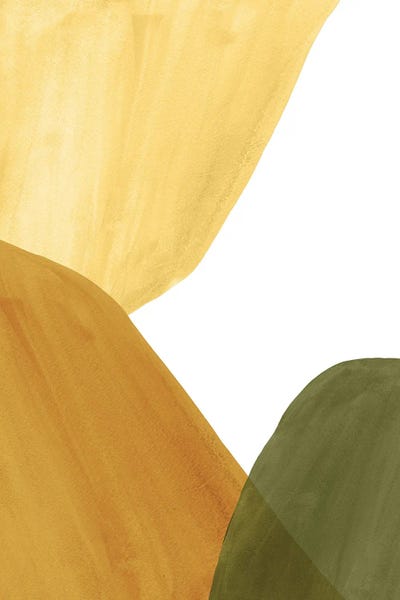Whales Way: Abstract Organic Shapes II, Autumn Colors by Whales Way