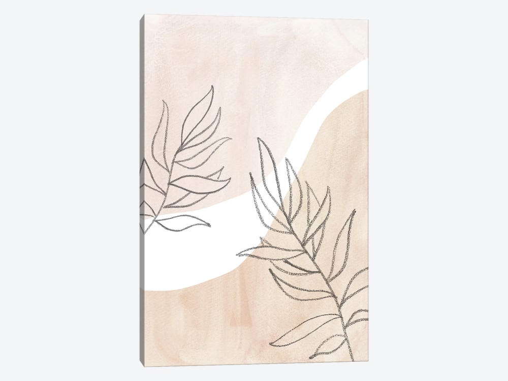 Neutral Plants II by Whales Way 1-piece Canvas Art