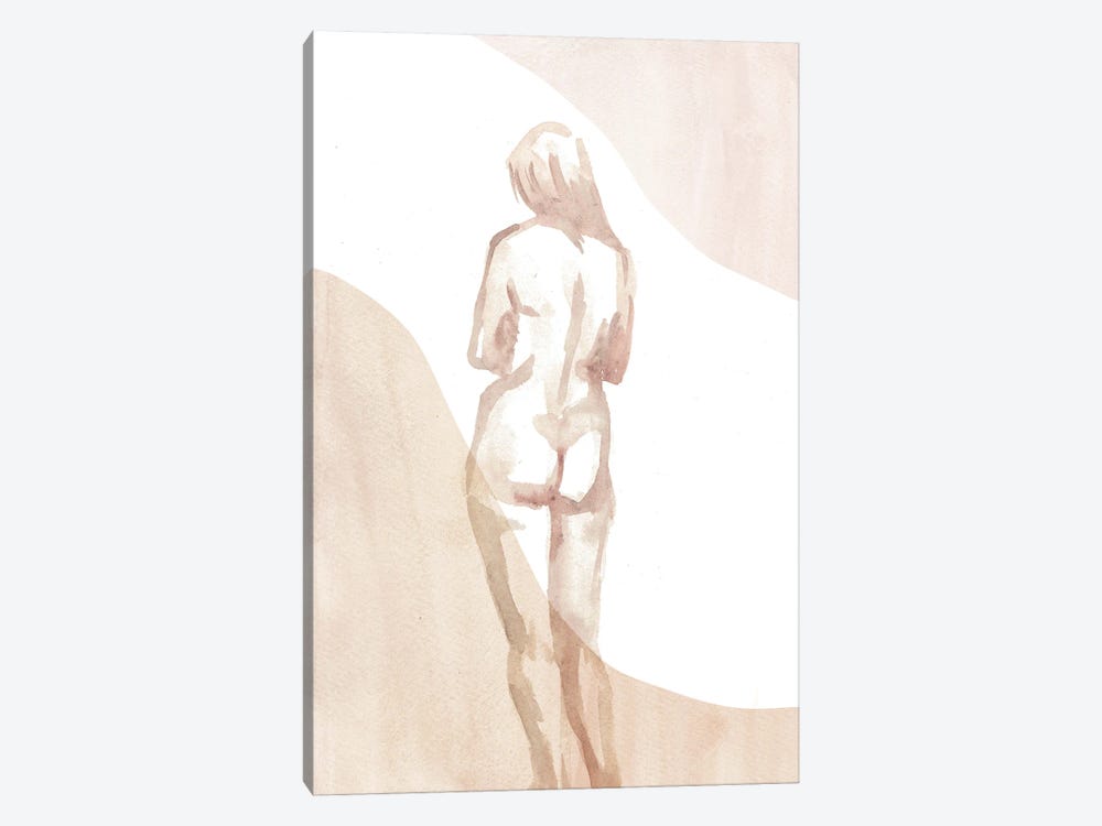 Nude Woman I by Whales Way 1-piece Canvas Artwork