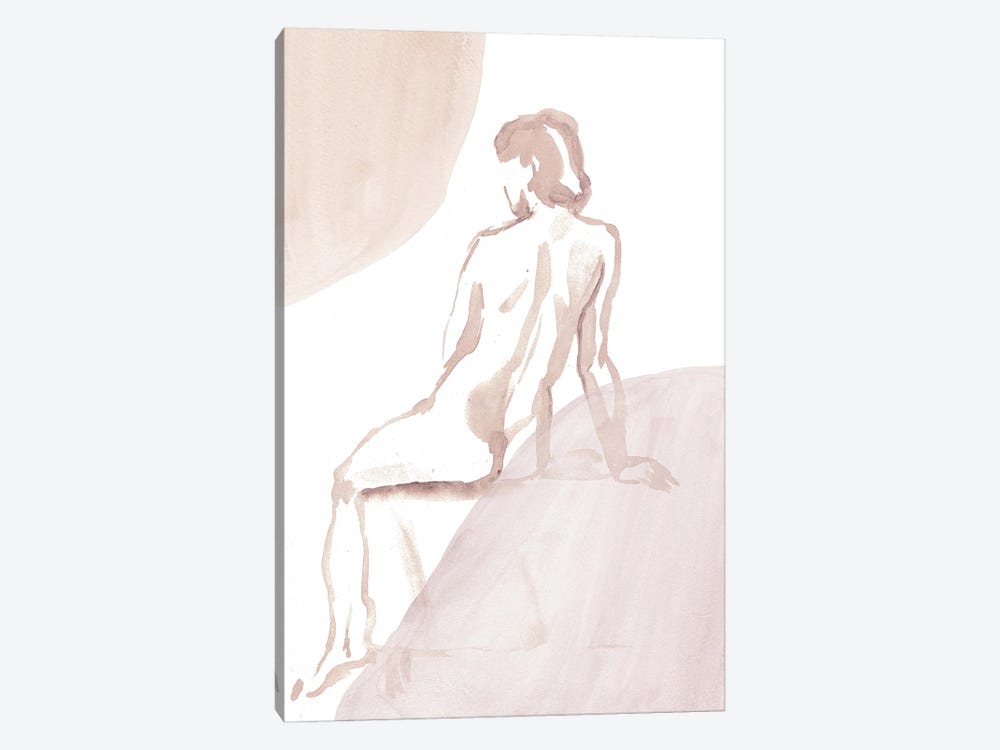 Nude Woman II by Whales Way 1-piece Art Print