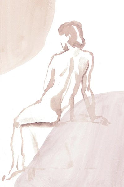 Subdued Nudes: Nude Woman II by Whales Way