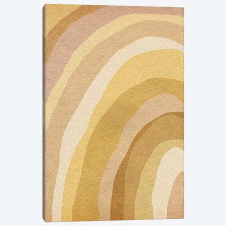 Earthy Tone Abstract Rainbow Canvas Print #WWY234} by Whales Way Canvas Art Print