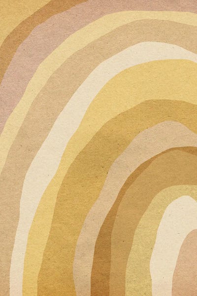 Rainbows: Earthy Tone Abstract Rainbow by Whales Way