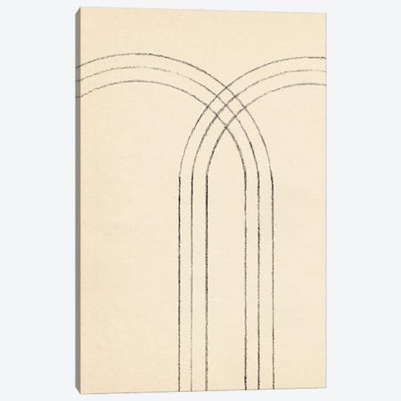 Minimalist Neutral Line Art I Canvas Print #WWY236} by Whales Way Canvas Print