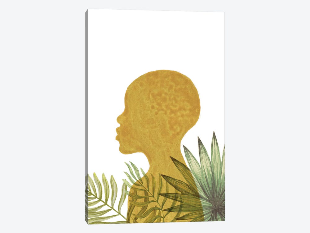 Tropical African Girl II by Whales Way 1-piece Canvas Wall Art