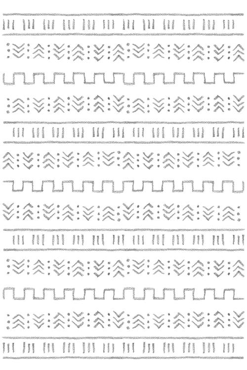 Black And White Aztec Pattern