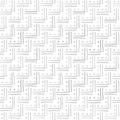 Abstract Black And White Pattern by Whales Way canvas print