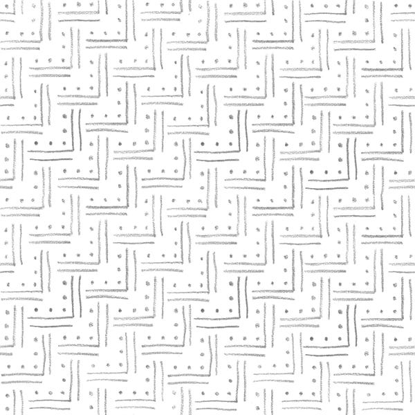 Whales Way: Abstract Black And White Pattern by Whales Way