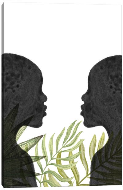 Black Women, African Inspired Canvas Art Print - Whales Way