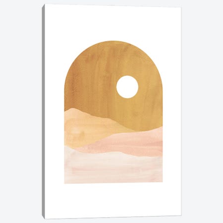 Abstract Boho Landscape Canvas Print #WWY248} by Whales Way Canvas Art Print