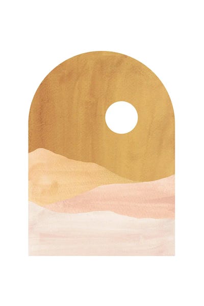 The Seventies: Abstract Boho Landscape by Whales Way