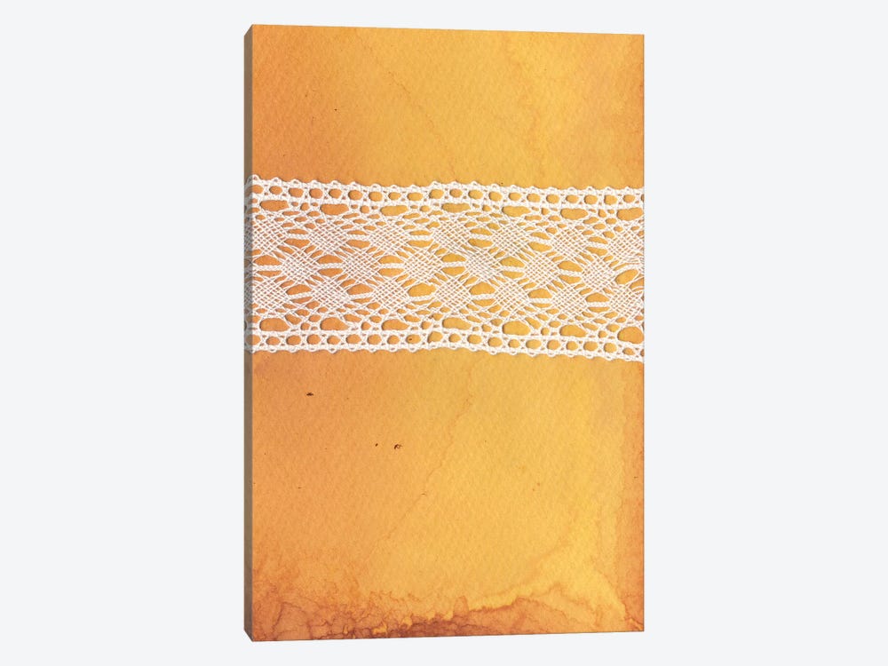 Mustard And Lace by Whales Way 1-piece Canvas Art