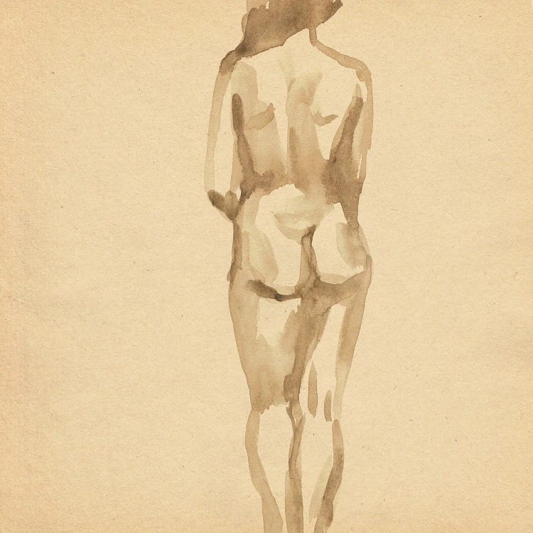 Nude Woman, Beige Tone