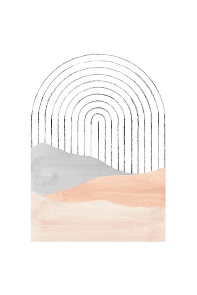 Pastel Mid Century Arch