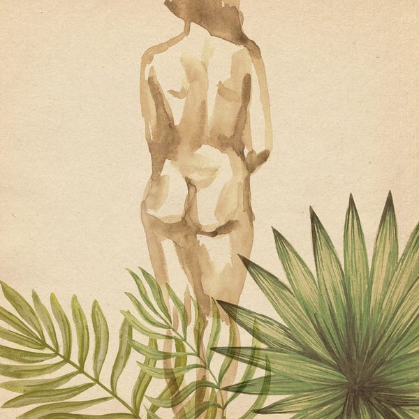 Whales Way: Woman In Plants by Whales Way