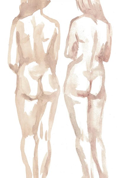 Subdued Nudes: Two Women by Whales Way