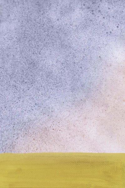 Abstract Cloudy Landscape by Whales Way art print