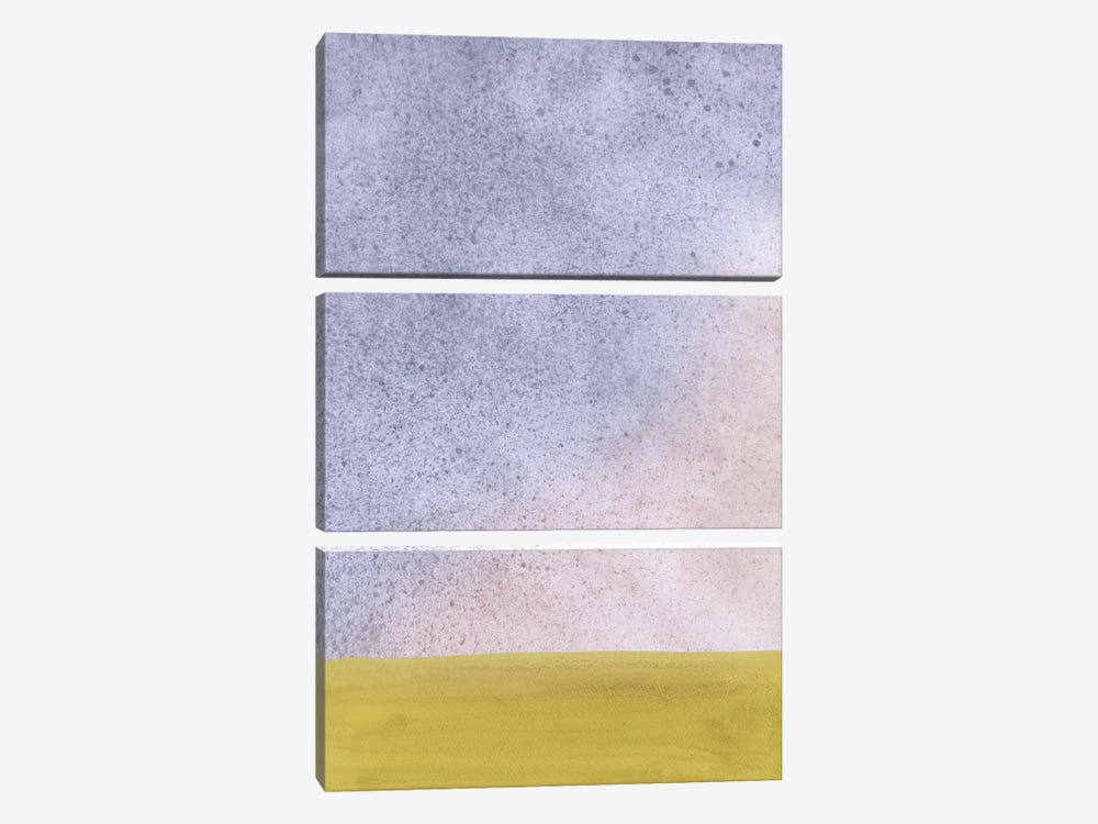 Abstract Cloudy Landscape by Whales Way 3-piece Canvas Artwork