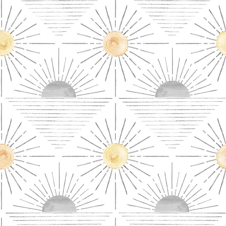 Abstract Sun Pattern