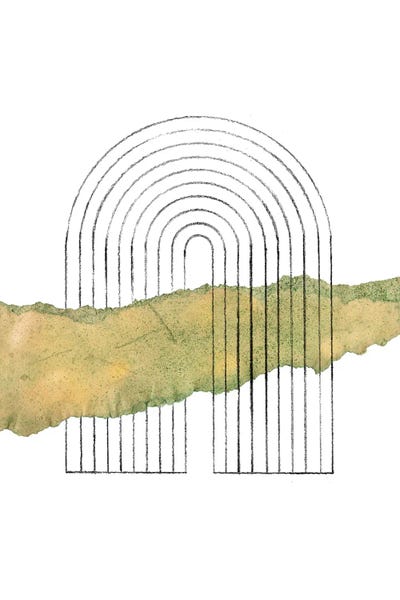 Boho Arch by Whales Way art print