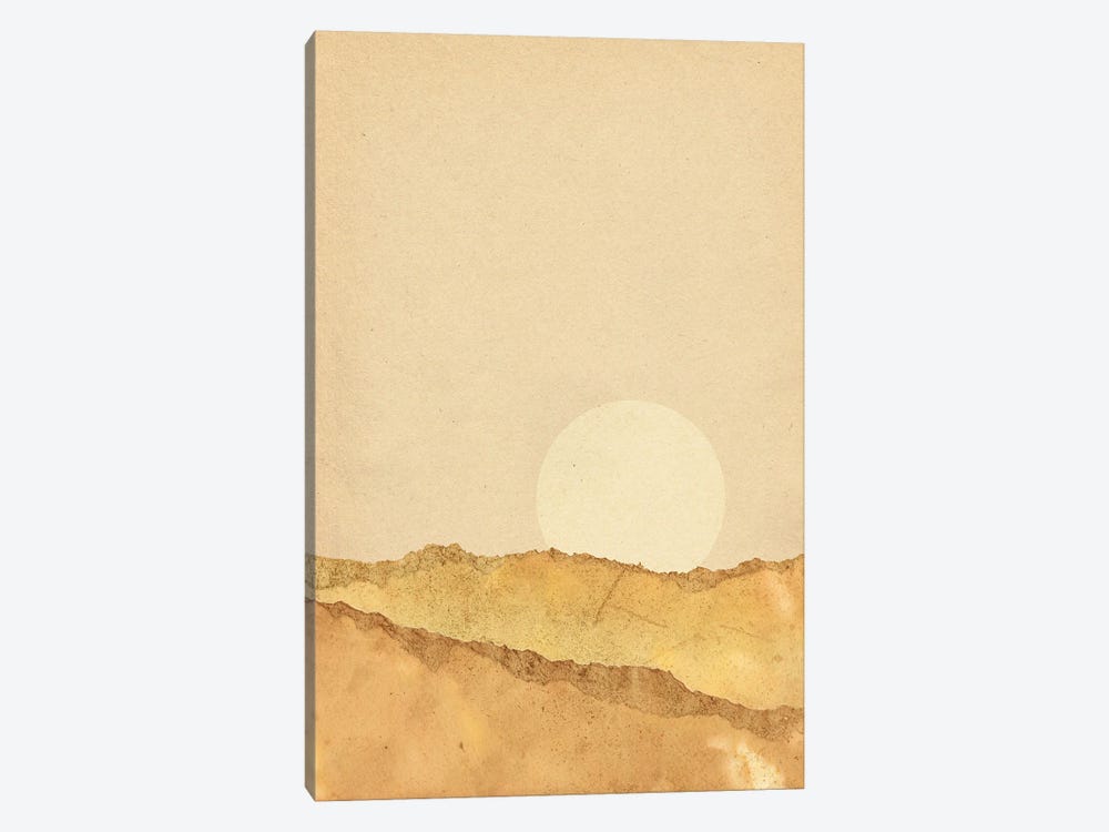 Warm Sunset by Whales Way 1-piece Canvas Print