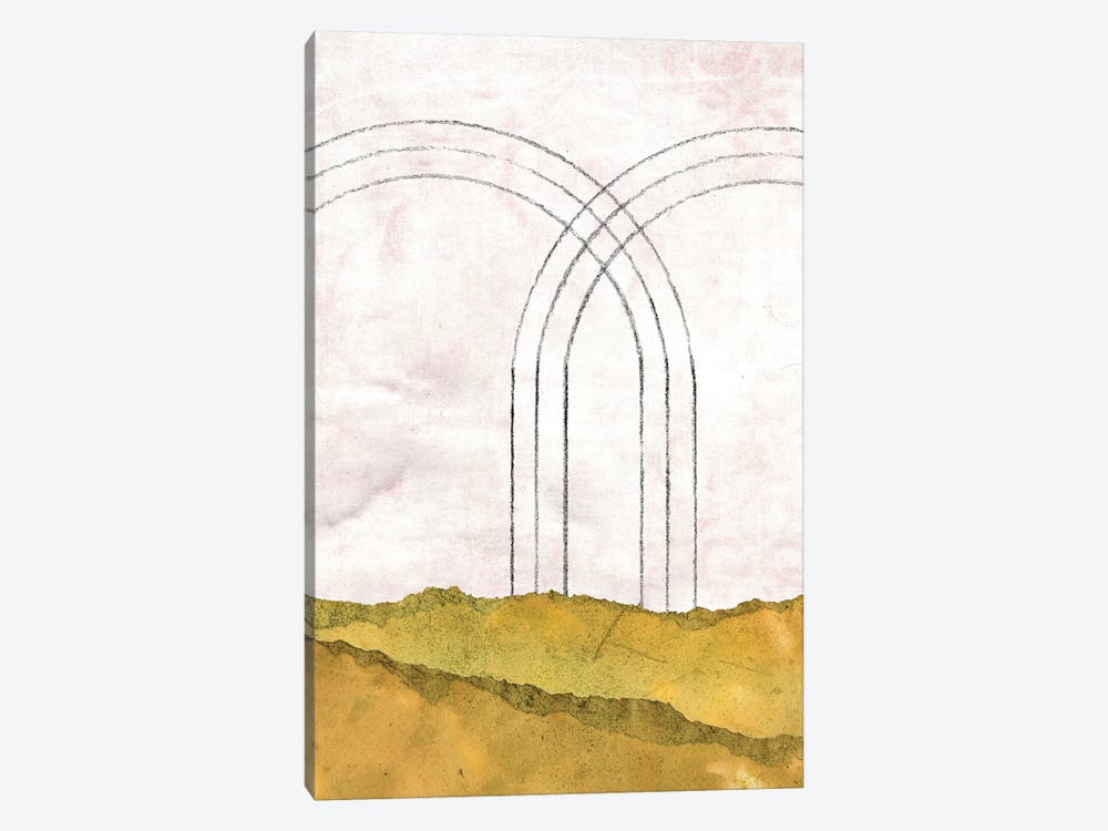 Landscape And Arches by Whales Way 1-piece Canvas Print