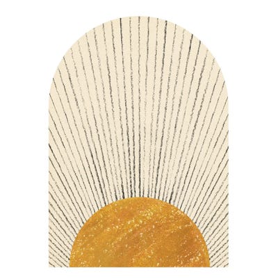 Arch-Sun by Whales Way metal wall art