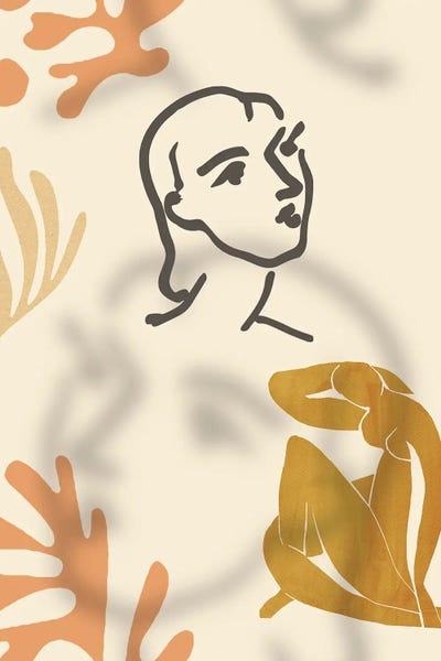 The Cut Outs Collection: Matisse Inspired Pattern by Whales Way