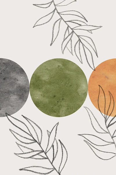Whales Way: Botanical Abstract by Whales Way