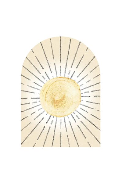 Minimalist Bohemian Decor: Arch-Sunrise XXXII by Whales Way