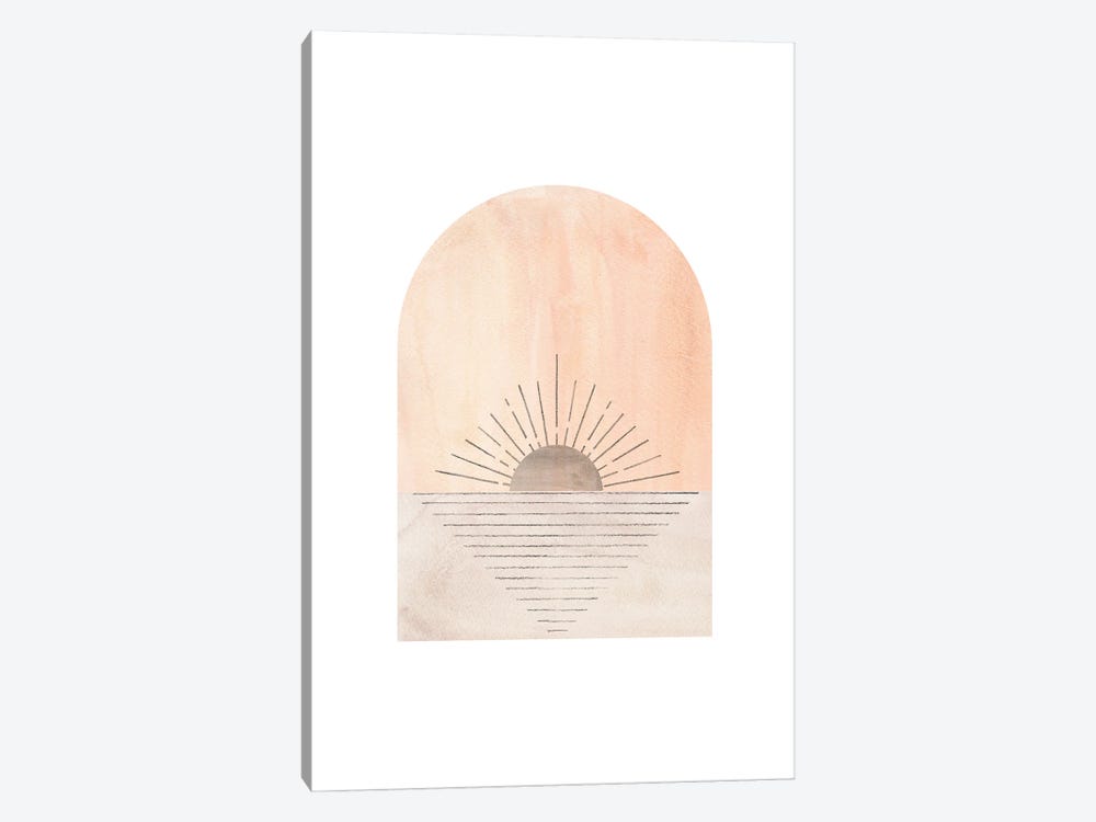 Arch-Sunrise XXXIV by Whales Way 1-piece Canvas Art Print