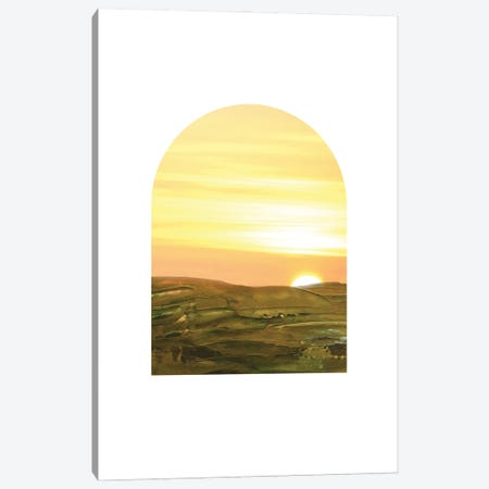 Abstract Arch-Sunrise XXXV Canvas Print #WWY385} by Whales Way Canvas Print