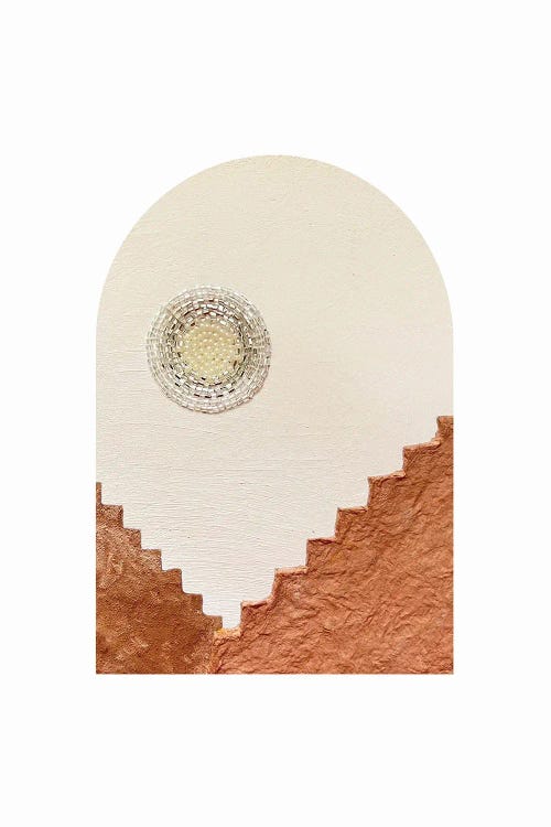 Moroccan arch And Sun XXXVII by Whales Way wall art