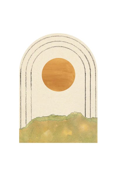 Minimalist Bohemian Decor: Arch-Landscape XLIII by Whales Way